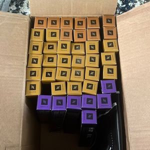 41 sleeves of unopened original Nespresso pods.